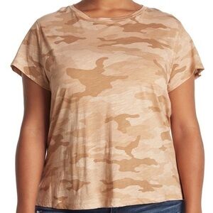 1.State Camo Print Crew Neck T-Shirt